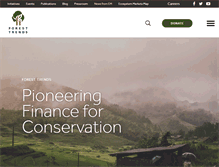 Tablet Screenshot of forest-trends.org